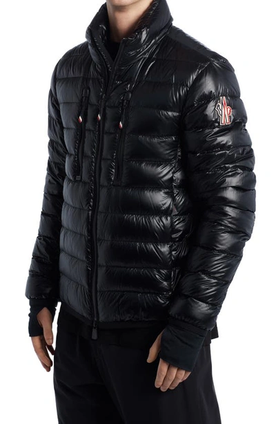 Moncler Water Repellent Down Puffer Jacket In Black