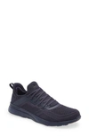 Apl Athletic Propulsion Labs Techloom Tracer Knit Training Shoe In Midnight / Gum