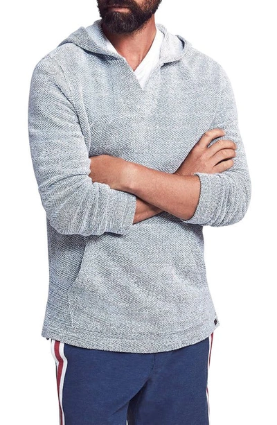Faherty Whitewater Cotton Blend Hoodie Sweater In Whitewater