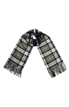 ALLSAINTS MAX CHECK WOOL SCARF,AS100776
