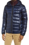 Canada Goose Crofton Down Hooded Jacket In Atlantic Nvy-bleu Mar Atlan