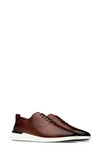Wolf & Shepherd Crossover Plain Toe Oxford In Maple,white