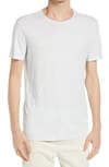 Allsaints Slim Fit Crewneck T-shirt In Seafoam Blue