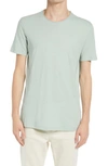 Allsaints Slim Fit Crewneck T-shirt In Mellow Green