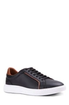 Gordon Rush Men's Devon Premium Lace Up Sneakers In Black/tan