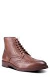 Gordon Rush Men's Sutherland Lace Up Wingtip Boots In Cognac