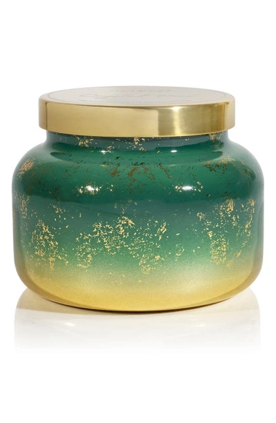 Capri Blue Crystal Pine Glimmer Jar Candle In Crystle Pine