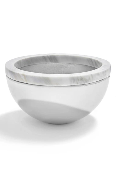 Anna New York Dual Bowl - Carrara Silver