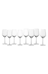 SCHOTT ZWIESEL SCHOTT ZWIESEL PURE SET OF 8 RED & WHITE WINE GLASSES,0026.120404