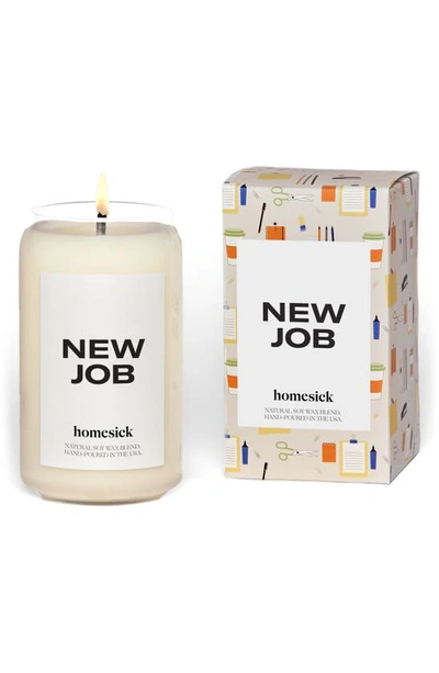 Homesick New Job Candle In Natural