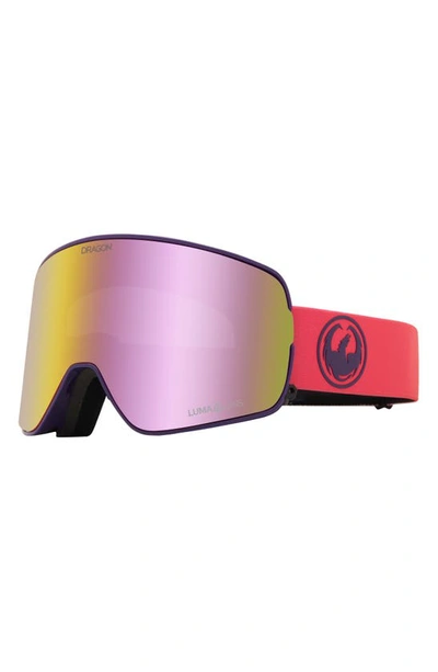Dragon Nfx2 60mm Snow Goggles With Bonus Lens In Fadepink Llpinkion