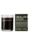 MALIN + GOETZ CANNABIS SCENTED VOTIVE CANDLE, 2.4 OZ,CC-605-67