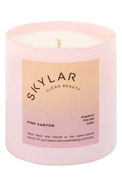 Skylar Pink Canyon Scented Candle, 8 oz
