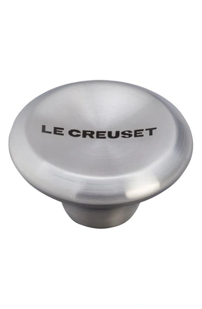 Le Creuset Medium Signature Knob In Stainless Steel