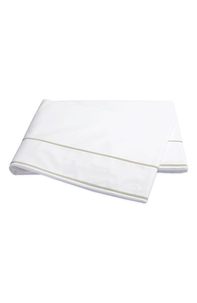 Matouk Ansonia 500 Thread Count Flat Sheet In Almond