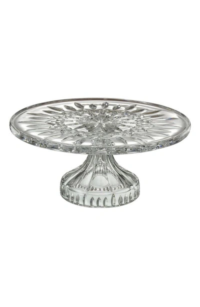 Waterford 'lismore' Lead Crystal Cake Stand In Clear