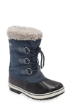 Sorel Yoot Pac Waterproof Snow Boot In Uniform Blue