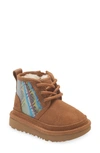 Ugg Kids' Neumel Ii Water Resistant Chukka Boot In Chestnut Chromatic