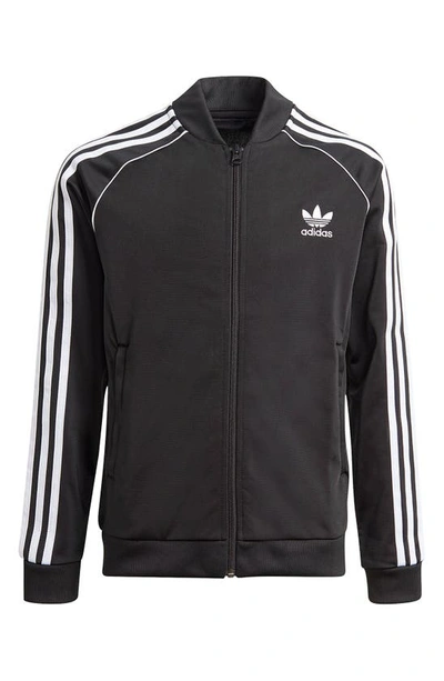 Adidas Originals Adidas Kids' Originals Adicolor Sst Track Jacket In Black/white