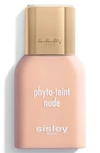 Sisley Paris Phyto-teint Nude Oil-free Foundation In 000n Snow (light With Neutral Undertone)