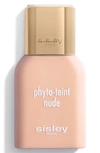 Sisley Paris Phyto-teint Nude Oil-free Foundation In 000n Snow