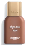 Sisley Paris Phyto-teint Nude Oil-free Foundation In 6n Sandalwood  (medium To Dark With Neutral Undertone)