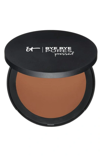 It Cosmetics Bye Bye Pores Pressed Setting Powder In Deep