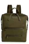Dagne Dover Large Indi Diaper Backpack In Dark Moss