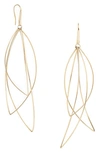 LANA JEWELRY LANA MULTICURVED MARQUISE EARRINGS,4363-0000-700-00-01