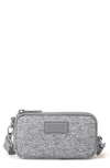 Dagne Dover Mara Phone Sling In Heather Grey In Heather Grey