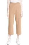 Hugo Boss Fukayna Wool-blend Sweater Pant In Camel
