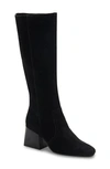 Blondo Tessa Waterproof Boot In Black Suede