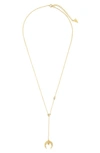 STERLING FOREVER SELENE LARIAT PENDANT NECKLACE,N1CS1693L