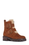 Paige Bridget Buckle Boot In Caramel