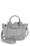 Off-white Burrow 16 Meteor Leather Tote In Multicolor