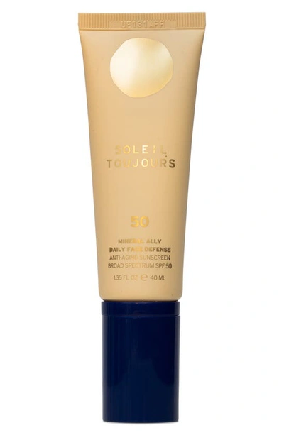 Soleil Toujours Mineral Ally Daily Face Defense Spf 50, 1.35 oz