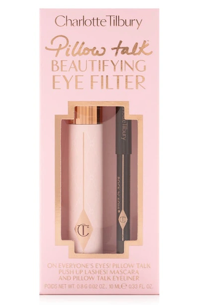Charlotte Tilbury Pillow Talk Beautifying Eye Filter Mascara & Eyeliner Set In Pink