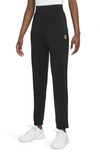 Nike Women's Court Dri-fit Knit Tennis Pants In Black