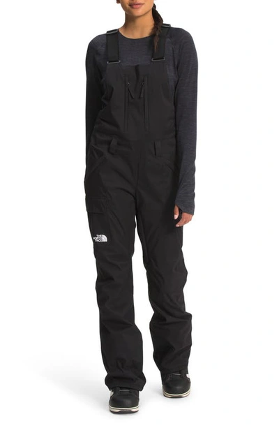 The North Face Freedom Insulated Waterproof Snow Bib Overalls In Black