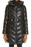 Moncler Doudoune Longue Marus In Black