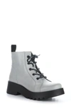 Fly London Metz Combat Boot In 001 Cloud Rug