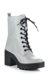 Fly London Tiel Combat Boot In Cloud Rug