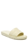 Vince Women's Olina Slide Sandals In Pale Yellow