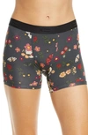 Tomboyx Stretch Tencel(r) Modal 4.5-inch Trunks In Skulls In Bloom