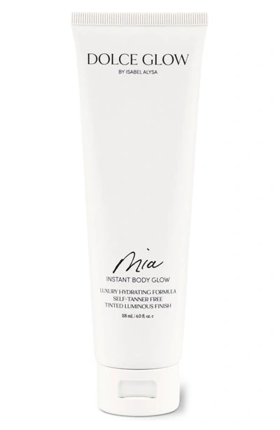 Dolce Glow By Isabel Alysa Mia Shimmer Topper Lotion, 4 oz In No Color