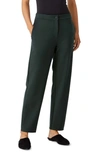 Eileen Fisher Slouch Ankle Pants In Ivy