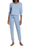 Papinelle Feather Soft Pajamas In Cornflower Blue