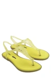 Melissa Campana Flow Sandal (women In Yellow