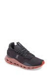 On Women's Cloudnova Low Top Running Sneakers In Eclipse/ Rose