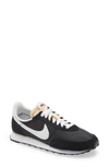 Nike Waffle Trainer 2 Sneaker In Black/ White/ Off Noir/ Orange